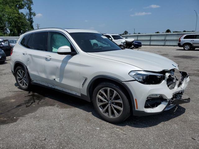 5UXTR9C5XKLP89059 - 2019 BMW X3 XDRIVE30I WHITE photo 4