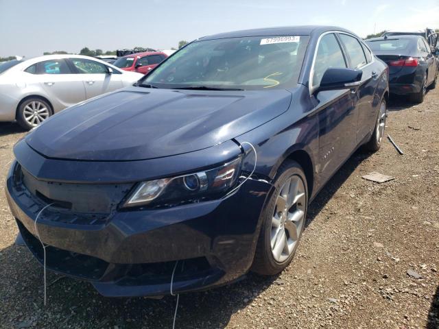 2G1115S38G9205340 - 2016 CHEVROLET IMPALA LT BLUE photo 1