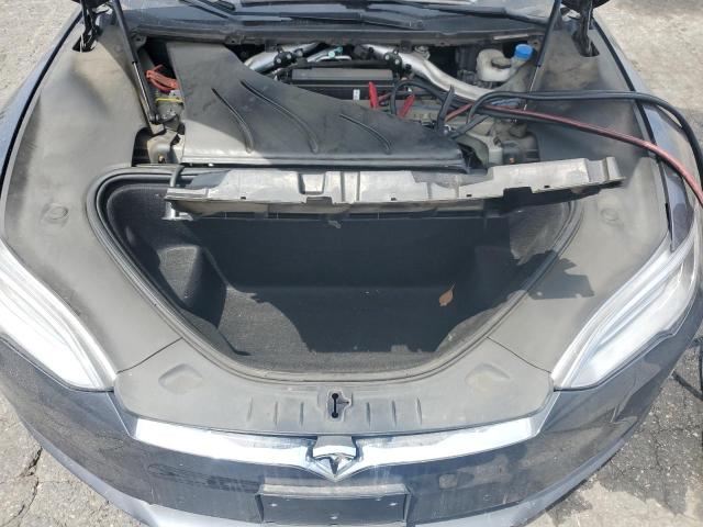 5YJSA1E40JF297040 - 2018 TESLA MODEL S GRAY photo 11
