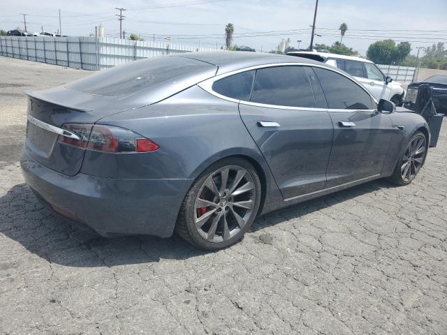 5YJSA1E40JF297040 - 2018 TESLA MODEL S GRAY photo 3