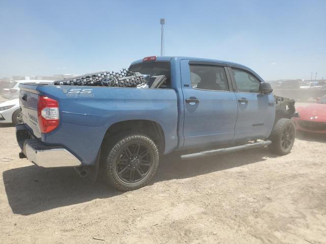 5TFDW5F18KX856668 - 2019 TOYOTA TUNDRA CREWMAX SR5 BLUE photo 3