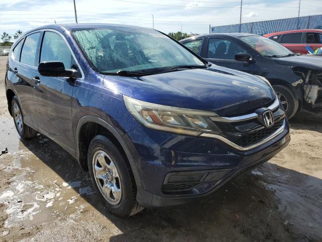 2HKRM3H34FH512500 - 2015 HONDA CR-V LX BLUE photo 4