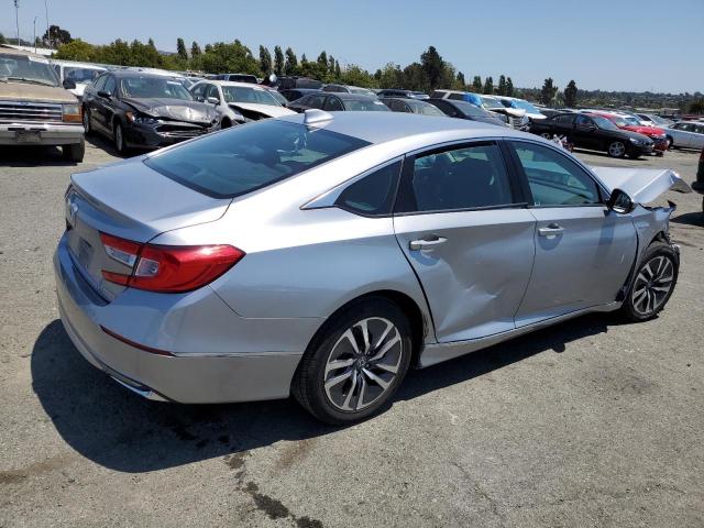 1HGCV3F4XLA007175 - 2020 HONDA ACCORD HYBRID EX SILVER photo 3