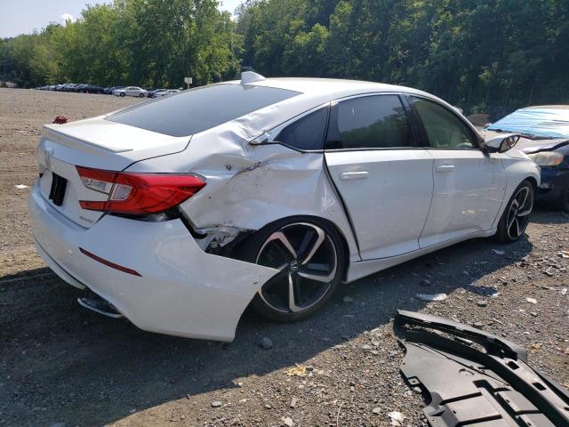 1HGCV1F38LA063465 - 2020 HONDA ACCORD SPORT WHITE photo 3