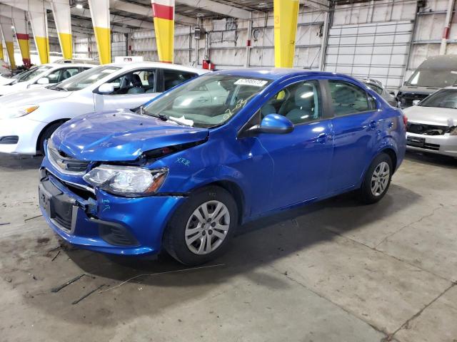 1G1JB5SG5H4103353 - 2017 CHEVROLET SONIC LS BLUE photo 1