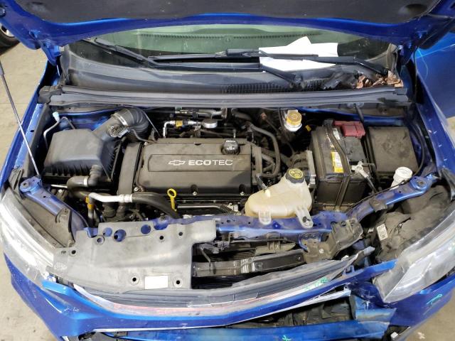1G1JB5SG5H4103353 - 2017 CHEVROLET SONIC LS BLUE photo 11