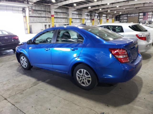 1G1JB5SG5H4103353 - 2017 CHEVROLET SONIC LS BLUE photo 2