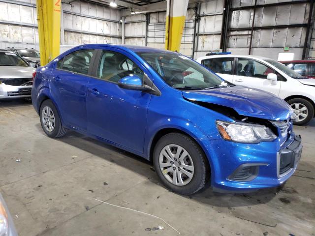 1G1JB5SG5H4103353 - 2017 CHEVROLET SONIC LS BLUE photo 4