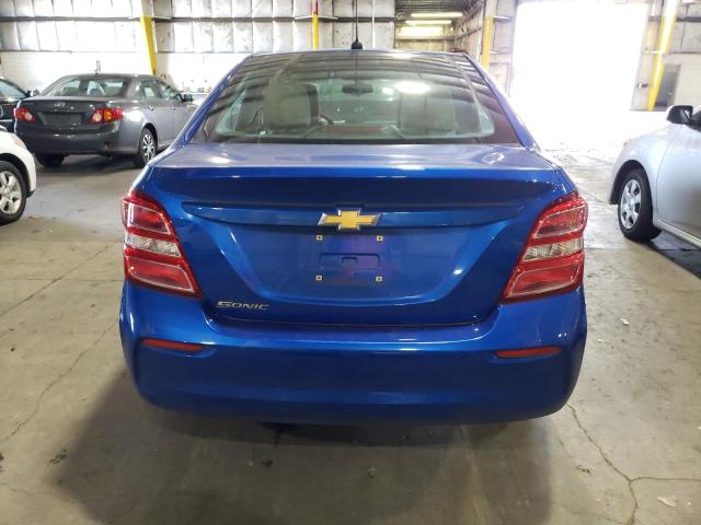 1G1JB5SG5H4103353 - 2017 CHEVROLET SONIC LS BLUE photo 6