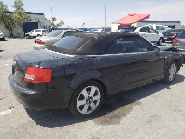 WAUAC48H44K013502 - 2004 AUDI A4 1.8 CABRIOLET BLACK photo 3