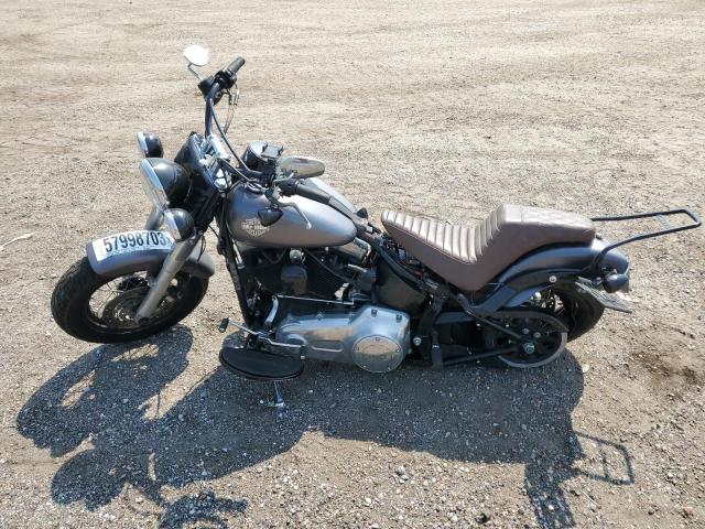 1HD1JRV3XEB053453 - 2014 HARLEY-DAVIDSON FLS SOFTAIL SLIM GRAY photo 9