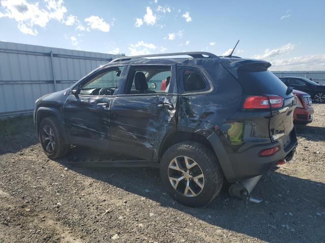 1C4PJMBS4EW111401 - 2014 JEEP CHEROKEE TRAILHAWK BLACK photo 2
