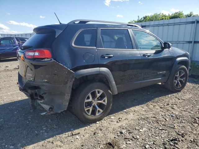 1C4PJMBS4EW111401 - 2014 JEEP CHEROKEE TRAILHAWK BLACK photo 3