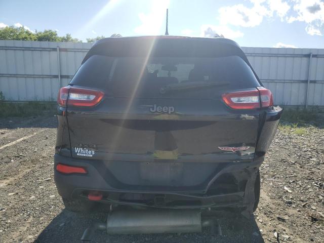 1C4PJMBS4EW111401 - 2014 JEEP CHEROKEE TRAILHAWK BLACK photo 6