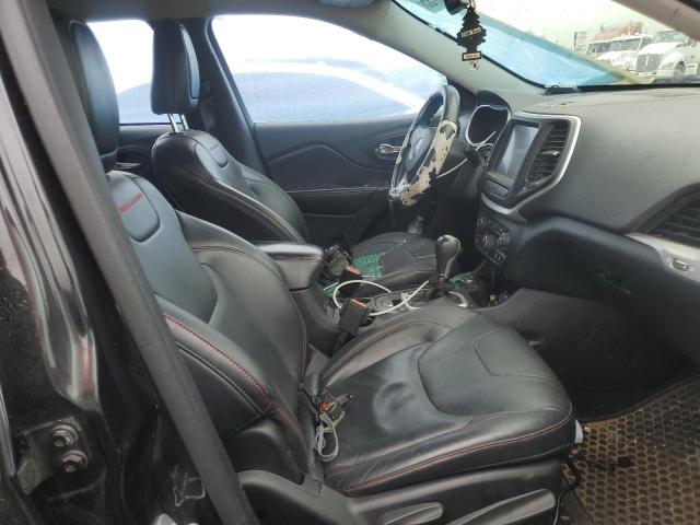 1C4PJMBS4EW111401 - 2014 JEEP CHEROKEE TRAILHAWK BLACK photo 7