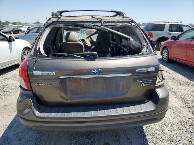 4S4BP86C084339703 - 2008 SUBARU OUTBACK 3.0R LL BEAN BROWN photo 6