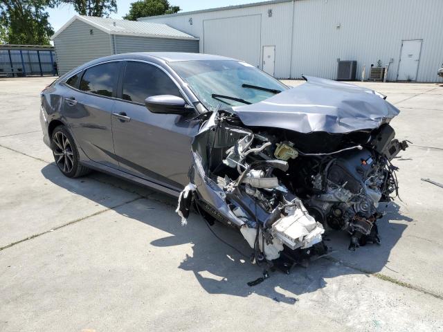 2HGFC2F8XMH529422 - 2021 HONDA CIVIC SPORT 灰色 照片 4