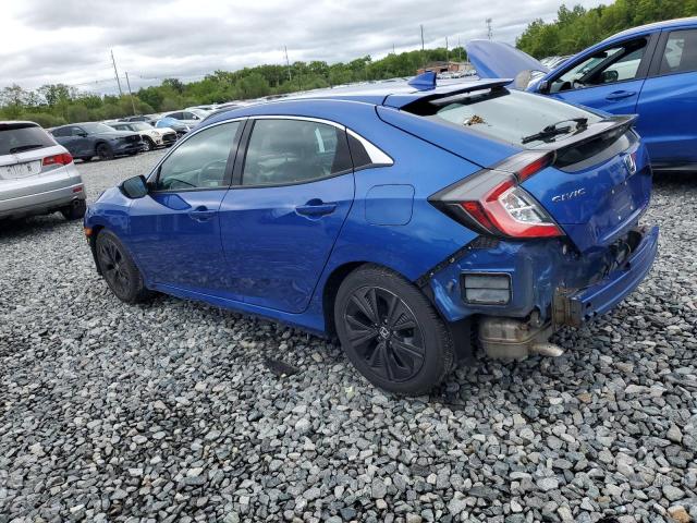 SHHFK7H84JU422121 - 2018 HONDA CIVIC EXL BLUE photo 2
