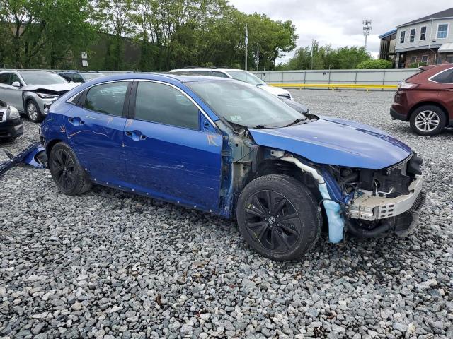 SHHFK7H84JU422121 - 2018 HONDA CIVIC EXL BLUE photo 4