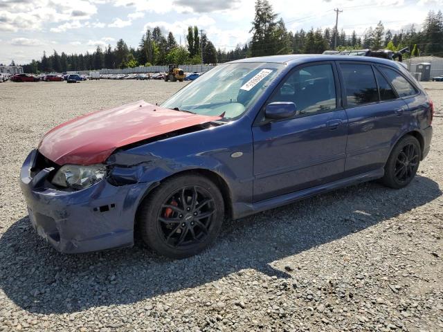 JM1BJ245631157473 - 2003 MAZDA PROTEGE PR5 Niebieski zdjęcie 1