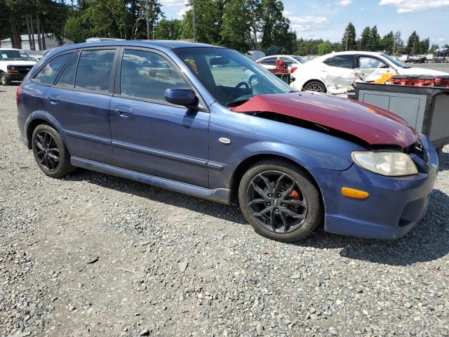 JM1BJ245631157473 - 2003 MAZDA PROTEGE PR5 Niebieski zdjęcie 4