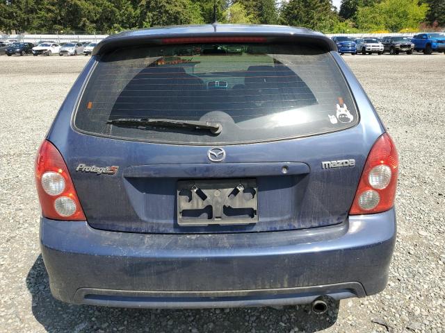 JM1BJ245631157473 - 2003 MAZDA PROTEGE PR5 Niebieski zdjęcie 6