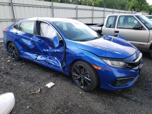 2HGFC2F84KH551798 - 2019 HONDA CIVIC SPORT BLUE photo 4