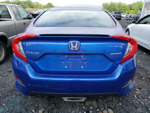 2HGFC2F84KH551798 - 2019 HONDA CIVIC SPORT BLUE photo 6