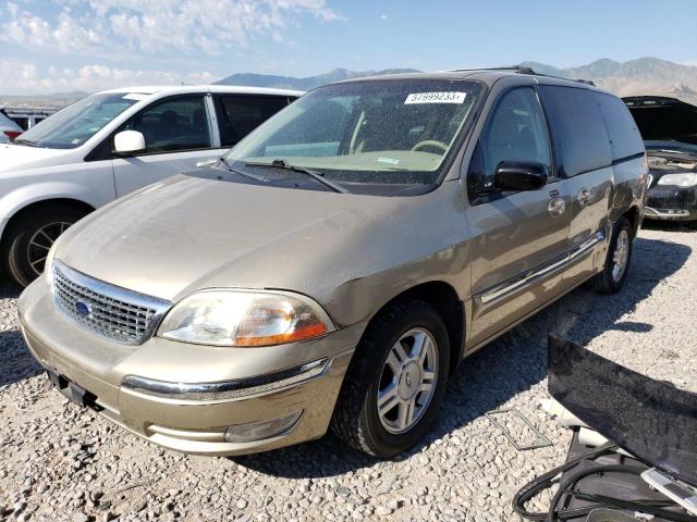 2FMDA52411BA04081 - 2001 FORD WINDSTAR SE GOLD photo 1