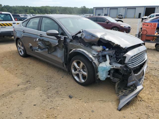 1FA6P0H74E5359343 - 2014 FORD FUSION SE GRAY photo 4