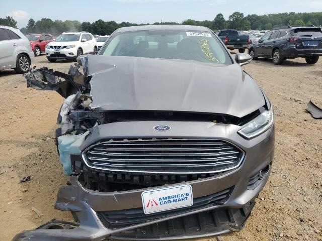 1FA6P0H74E5359343 - 2014 FORD FUSION SE GRAY photo 5