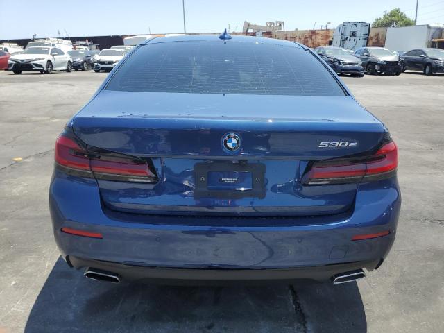 WBA13AG02PCM41755 - 2023 BMW 530E BLUE photo 6