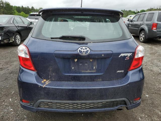 2T1LE4EE8DC022768 - 2013 TOYOTA COROLLA MA S BLUE photo 6