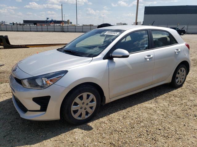 3KPA25AD3ME381708 - 2021 KIA RIO S SILVER photo 1