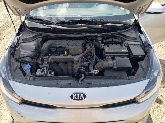 3KPA25AD3ME381708 - 2021 KIA RIO S SILVER photo 11