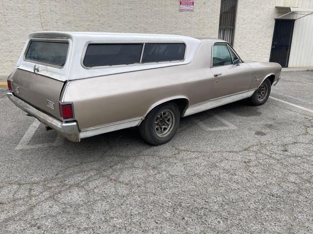 136800L204355 - 1970 CHEVROLET EL CAMINO BROWN photo 4