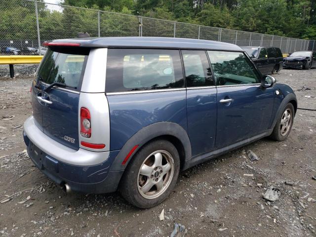 WMWML3C57ATX36822 - 2010 MINI COOPER CLUBMAN BLUE photo 3