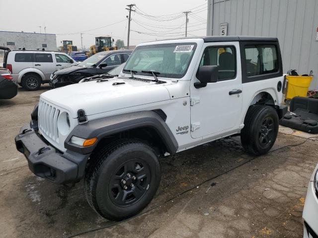 1C4GJXAN9LW162242 - 2020 JEEP WRANGLER SPORT WHITE photo 1