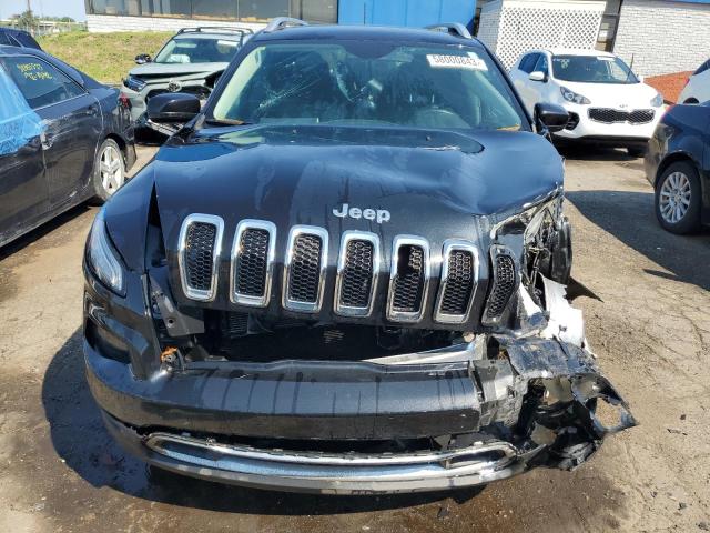 1C4PJMDS2GW102051 - 2016 JEEP CHEROKEE LIMITED BLACK photo 5