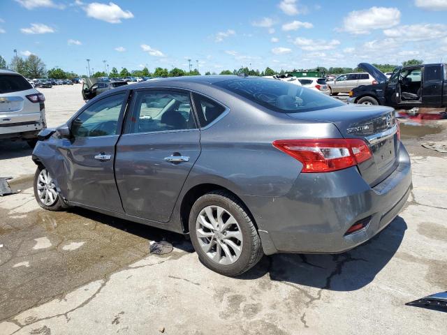 3N1AB7AP5JY322176 - 2018 NISSAN SENTRA S 灰色 照片 2