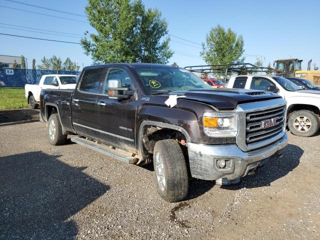 1GT12TEY1JF108270 - 2018 GMC SIERRA K2500 SLT BROWN photo 4