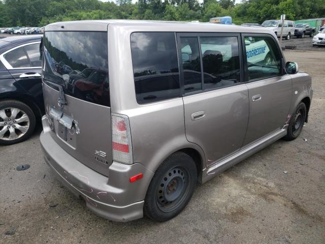 JTLKT324540163870 - 2004 TOYOTA SCION XB BEIGE photo 3
