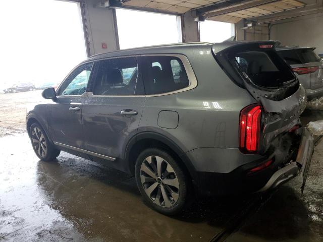 5XYP6DHC2MG156768 - 2021 KIA TELLURIDE S BLUE photo 2