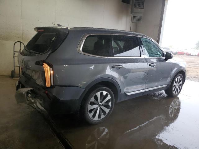 5XYP6DHC2MG156768 - 2021 KIA TELLURIDE S BLUE photo 3