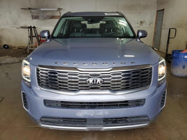 5XYP6DHC2MG156768 - 2021 KIA TELLURIDE S BLUE photo 5