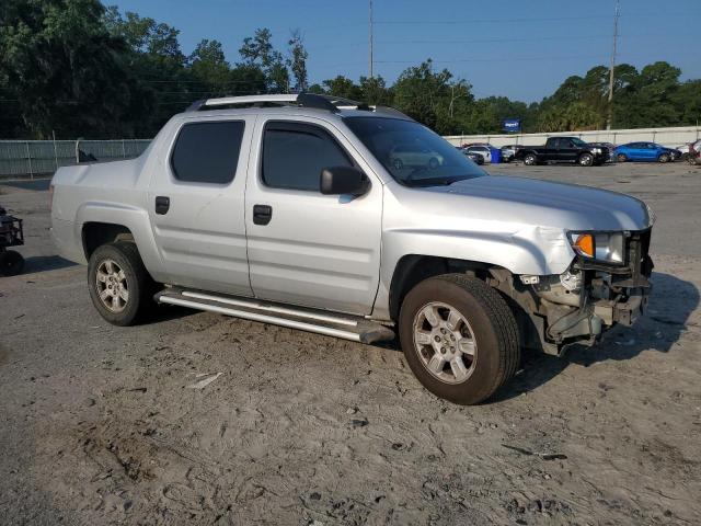 2HJYK162X7H545801 - 2007 HONDA RIDGELINE RT SILVER photo 4