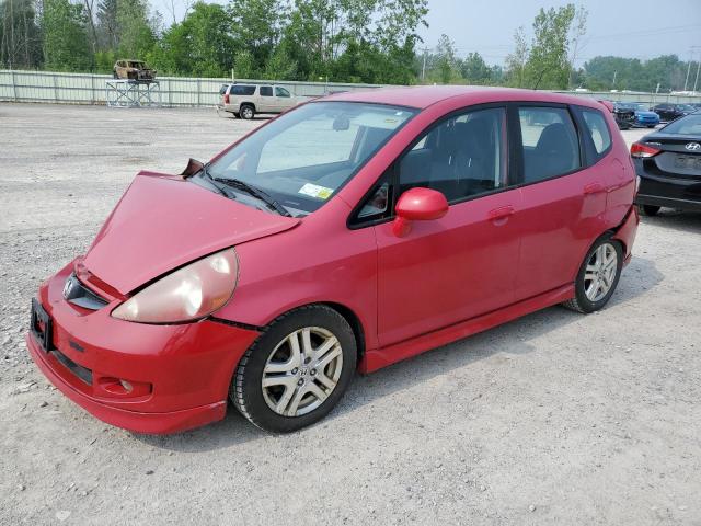 JHMGD38657S041444 - 2007 HONDA FIT S 红色 照片 1