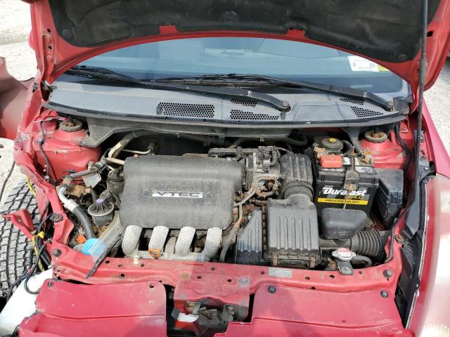 JHMGD38657S041444 - 2007 HONDA FIT S 红色 照片 11