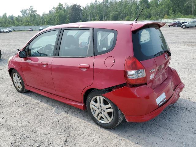 JHMGD38657S041444 - 2007 HONDA FIT S 红色 照片 2