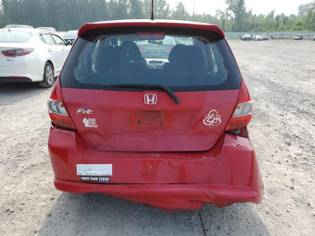 JHMGD38657S041444 - 2007 HONDA FIT S 红色 照片 6
